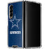 NFL Dallas Cowboys Distressed Galaxy Z Fold4 5G Clear Case