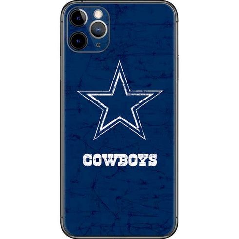 NFL Dallas Cowboys Distressed iPhone 11 Pro Max Skin