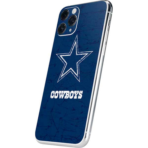 NFL Dallas Cowboys Distressed iPhone 11 Pro Skin