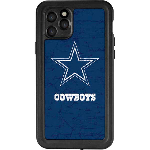NFL Dallas Cowboys Distressed iPhone 11 Pro Waterproof Case