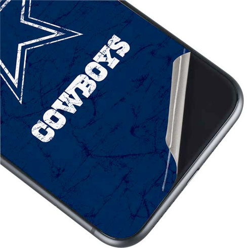 NFL Dallas Cowboys Distressed iPhone 11 Skin