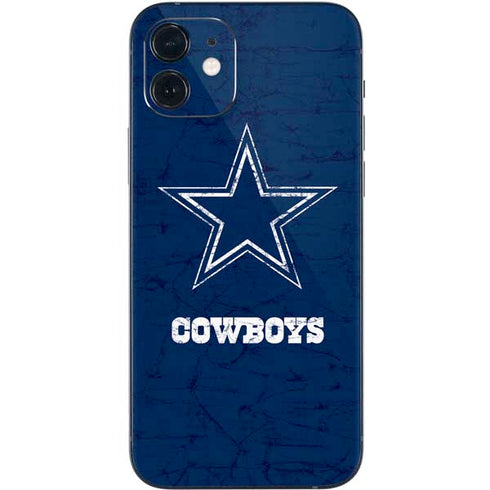 NFL Dallas Cowboys Distressed iPhone 12 Mini Skin