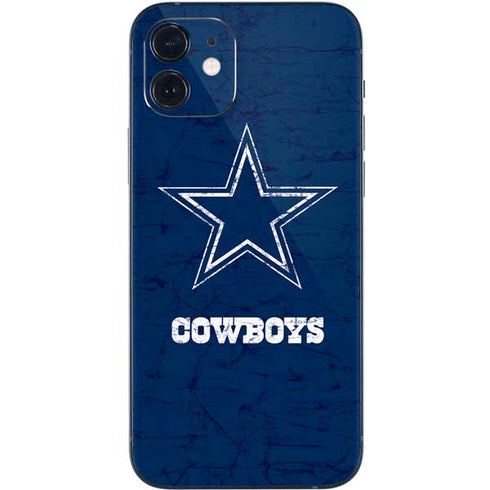 NFL Dallas Cowboys Distressed iPhone 12 Skin