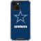 NFL Dallas Cowboys Distressed iPhone 13 Mini Clear Case