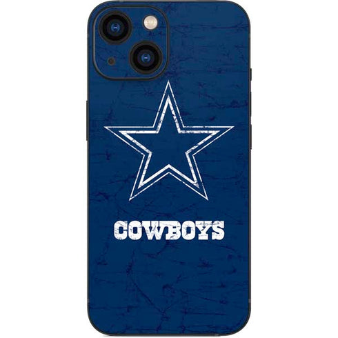 NFL Dallas Cowboys Distressed iPhone 13 Mini Skin