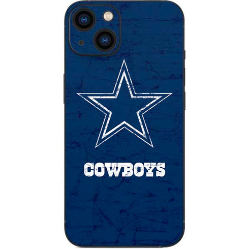 NFL Dallas Cowboys Distressed iPhone 13 Skin