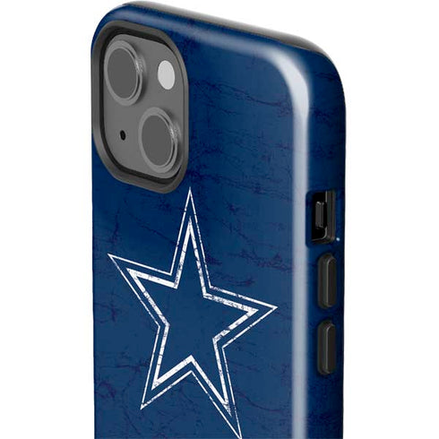 NFL Dallas Cowboys Distressed iPhone 15 Impact Case