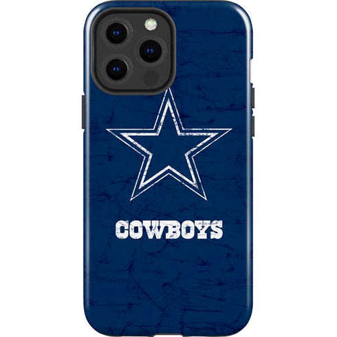 NFL Dallas Cowboys Distressed iPhone 15 Pro Max Impact Case
