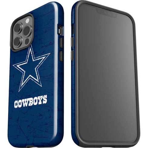 NFL Dallas Cowboys Distressed iPhone 15 Pro Max Impact Case