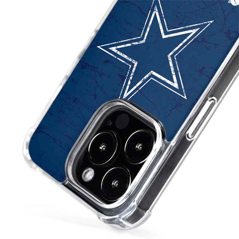 NFL Dallas Cowboys Distressed iPhone 15 Pro Max MagSafe Case
