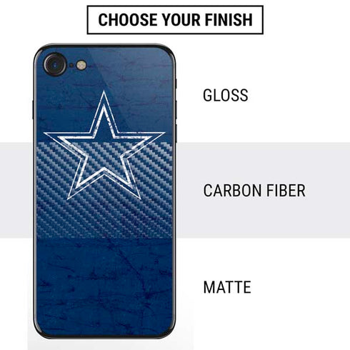 NFL Dallas Cowboys Distressed iPhone SE (2nd & 3rd Gen) Skin