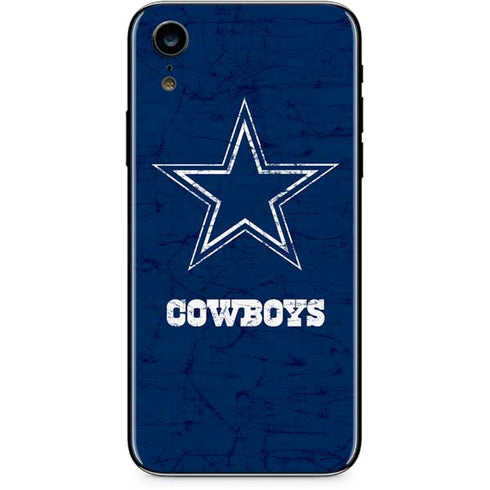 NFL Dallas Cowboys Distressed iPhone XR Skin
