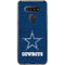 NFL Dallas Cowboys Distressed LG K51/Q51 Clear Case