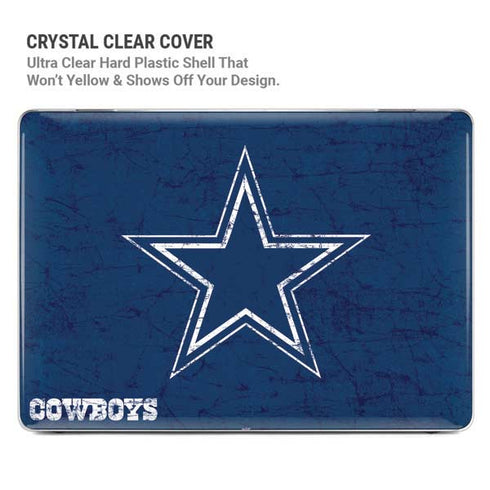 NFL Dallas Cowboys Distressed MacBook Air 13in M1 (2021) Case plus Skin