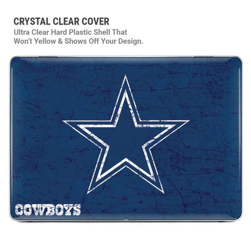 NFL Dallas Cowboys Distressed MacBook Air 15in (2023-2025) Case plus Skin