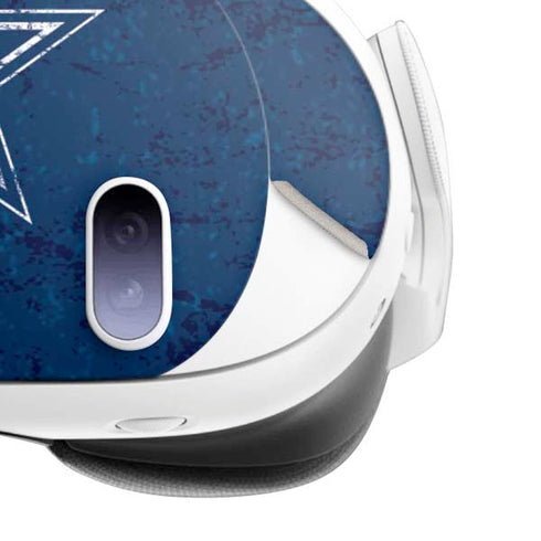 NFL Dallas Cowboys Distressed Meta Quest 3 Skin