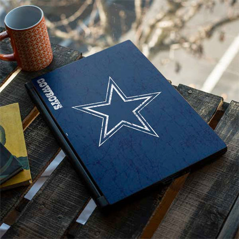NFL Dallas Cowboys Distressed MSI GS65 Stealth Laptop Skin