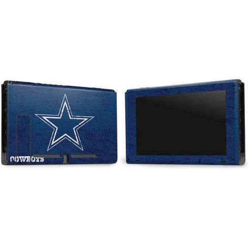 NFL Dallas Cowboys Distressed Nintendo Switch Bundle Skin