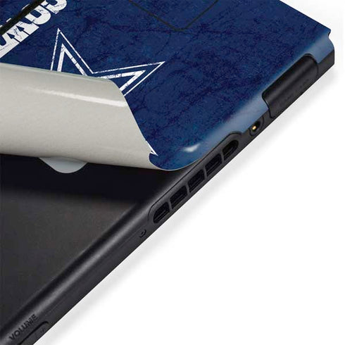 NFL Dallas Cowboys Distressed Nintendo Switch Bundle Skin
