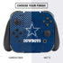 NFL Dallas Cowboys Distressed Nintendo Switch Bundle Skin