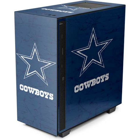 NFL Dallas Cowboys Distressed NZXT H510 Compact ATX Mid-Tower Case Skin