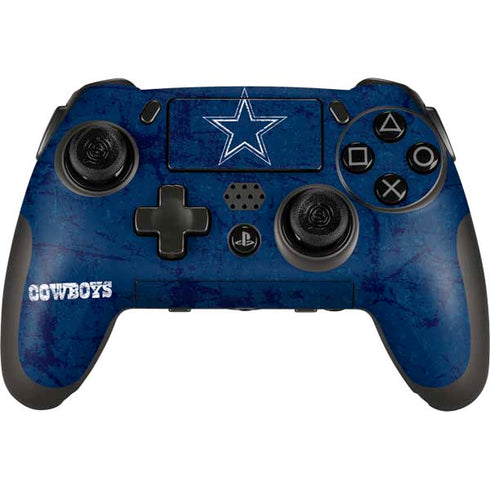 NFL Dallas Cowboys Distressed PlayStation Scuf Vantage 2 Controller Skin