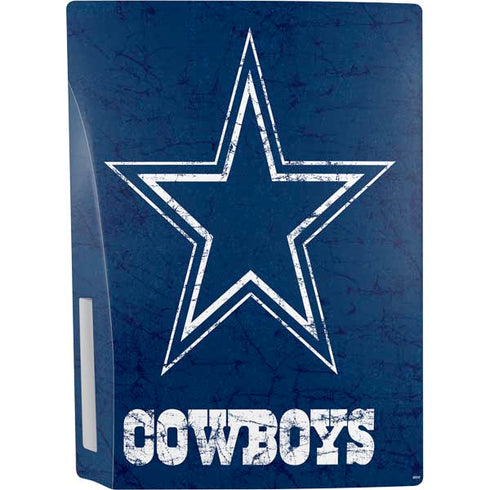 NFL Dallas Cowboys Distressed PS5 Console Skin