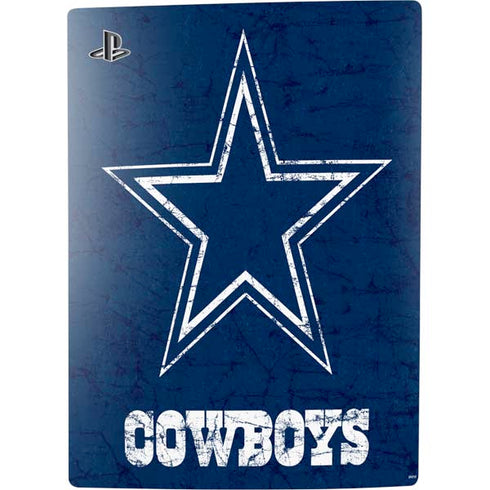 NFL Dallas Cowboys Distressed PS5 Digital Edition Console Skin