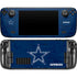 NFL Dallas Cowboys Distressed Steam Deck Handheld Gaming Computer Skin