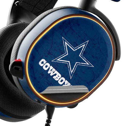 NFL Dallas Cowboys Distressed SteelSeries Arctis 3 Skin