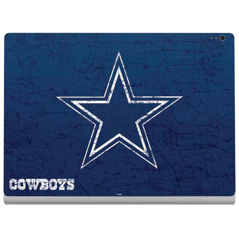NFL Dallas Cowboys Distressed Surface Book 2 13.5in Skin