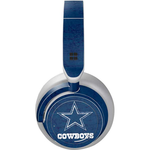 NFL Dallas Cowboys Distressed Surface Headphones Skin