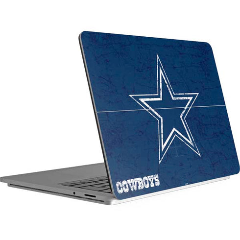 NFL Dallas Cowboys Distressed Surface Laptop Studio Skin