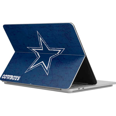 NFL Dallas Cowboys Distressed Surface Laptop Studio Skin