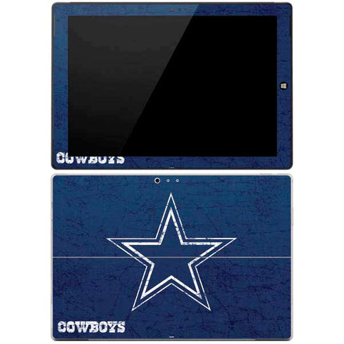 NFL Dallas Cowboys Distressed Surface Pro 3 Skin