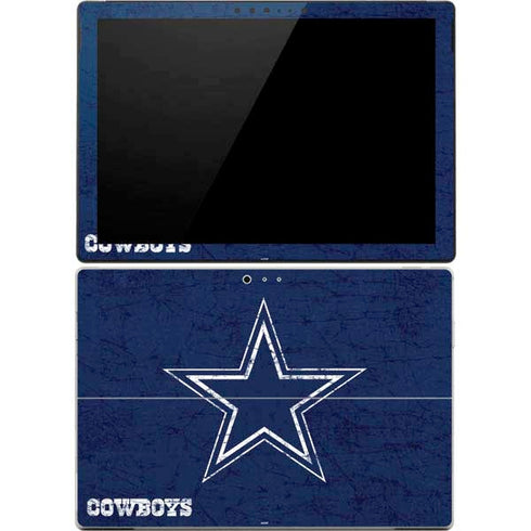 NFL Dallas Cowboys Distressed Surface Pro 4 Skin