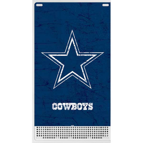 NFL Dallas Cowboys Distressed Xbox Series S Bundle Skin