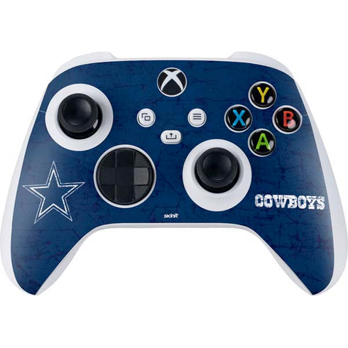NFL Dallas Cowboys Distressed Xbox Series S Controller Skin