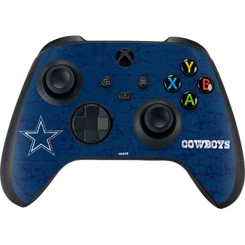 NFL Dallas Cowboys Distressed Xbox Series X Controller Skin