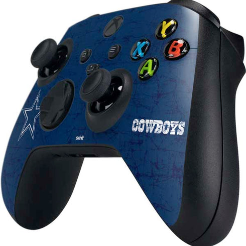 NFL Dallas Cowboys Distressed Xbox Series X Controller Skin