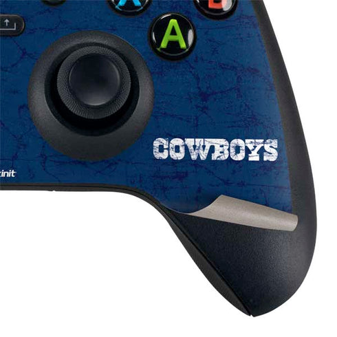 NFL Dallas Cowboys Distressed Xbox Series X Controller Skin
