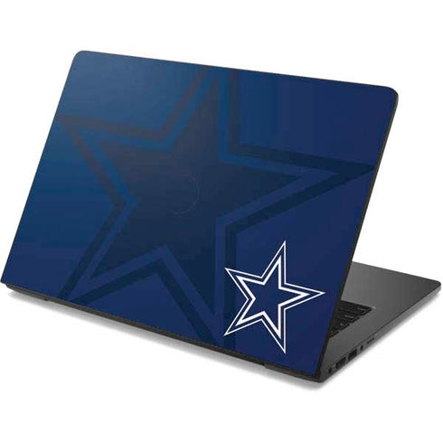 NFL Dallas Cowboys Double Vision Dell Chromebook Skin
