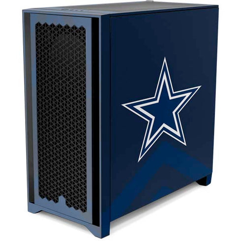 NFL Dallas Cowboys Double Vision Corsair 4000D Tempered Glass Mid-Tower ATX Case Skin