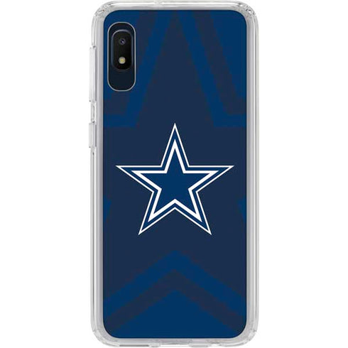 NFL Dallas Cowboys Double Vision Galaxy A10e Clear Case
