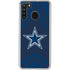 NFL Dallas Cowboys Double Vision Galaxy A21 Clear Case