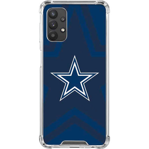 NFL Dallas Cowboys Double Vision Galaxy A32 5G Clear Case