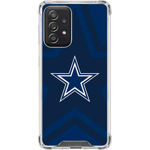 NFL Dallas Cowboys Double Vision Galaxy A52 5G Clear Case