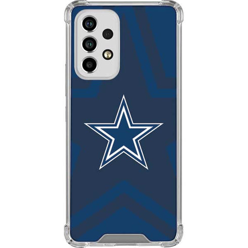 NFL Dallas Cowboys Double Vision Galaxy A53 5G Clear Case