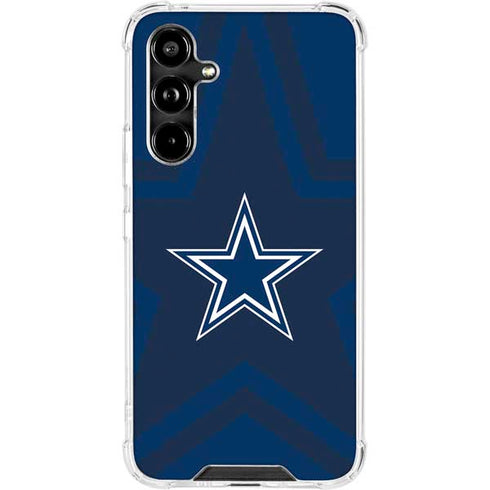 NFL Dallas Cowboys Double Vision Galaxy A54 5G Clear Case