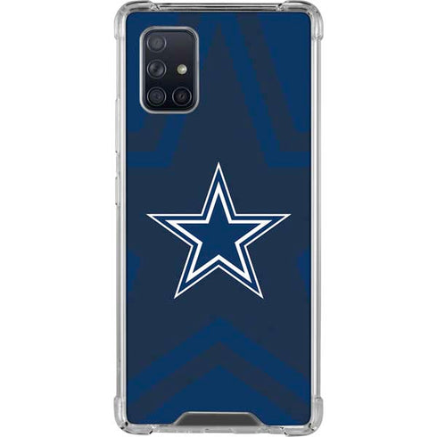 NFL Dallas Cowboys Double Vision Galaxy A71 5G Clear Case